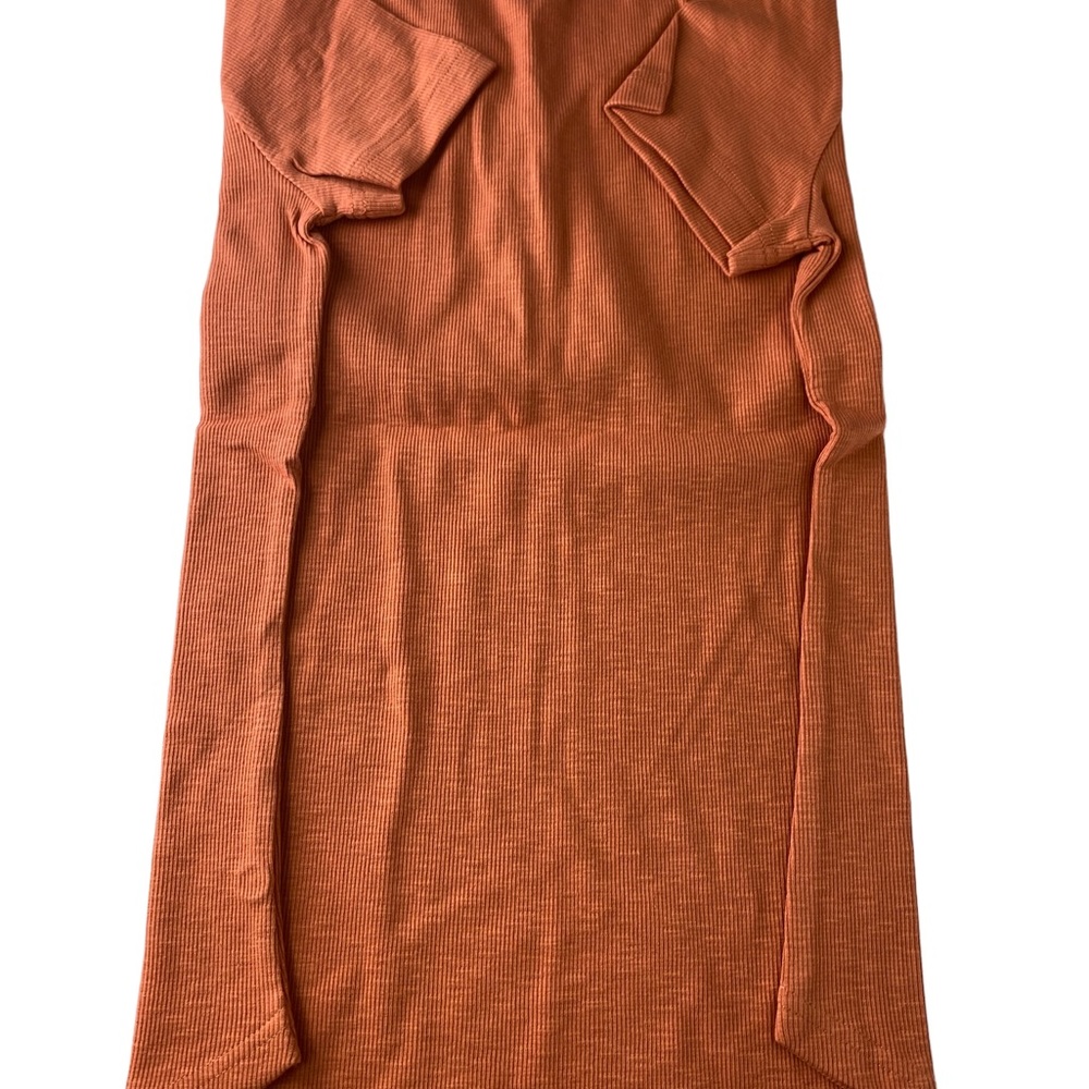 Women’s Makers Studio Cotton Rib Slub T Shirt - Picture 4 of 7